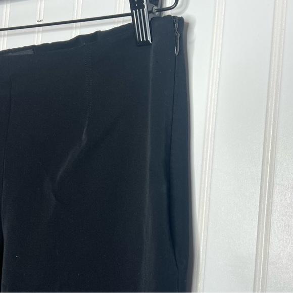 🚨Theory Basic Black Ankle Slit Work Pants with Side Zipper Size 4 - Picture 5 of 16